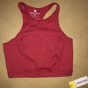 SoulCycle high-neck riding bra - never worn!
